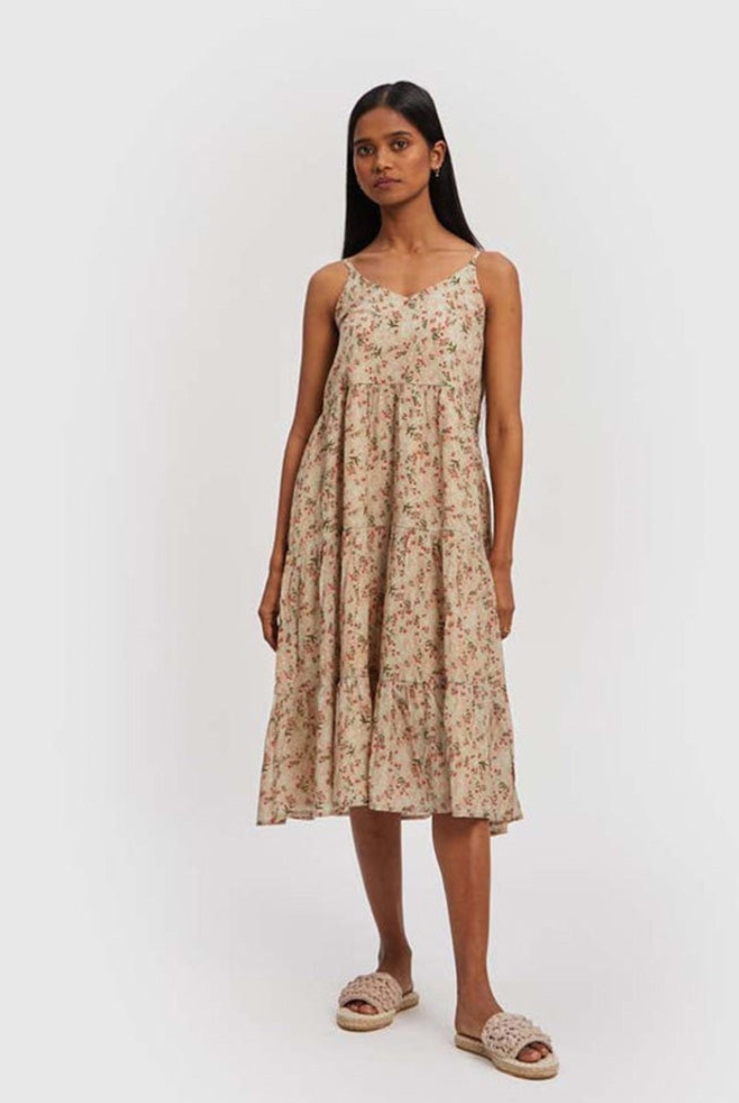 Strappy Midi Dress