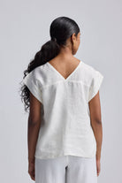 Boxy shirt with Embroidered Lace Detail Medium Shot