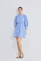 Oversized Tunic Dress with Optional Belt Long Shot