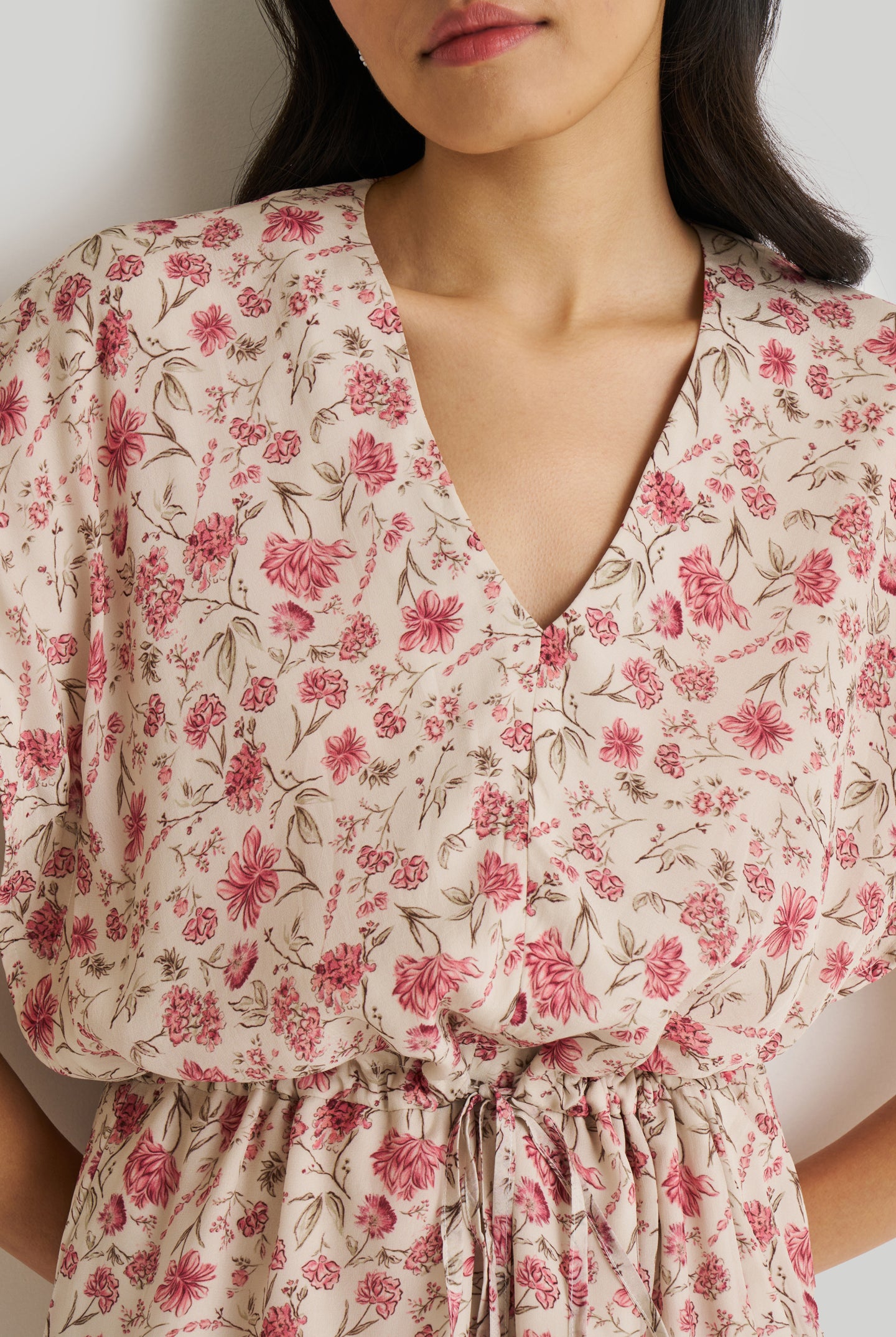RELAXEDDRAWSTRINGFLORALDRESS1