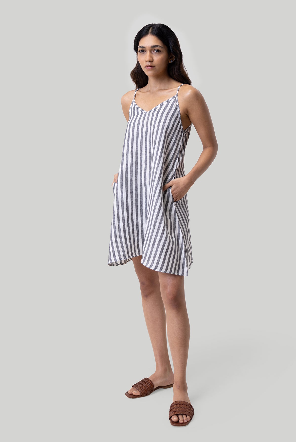 ShortTentDresswithbacktie-IvoryLinen-7