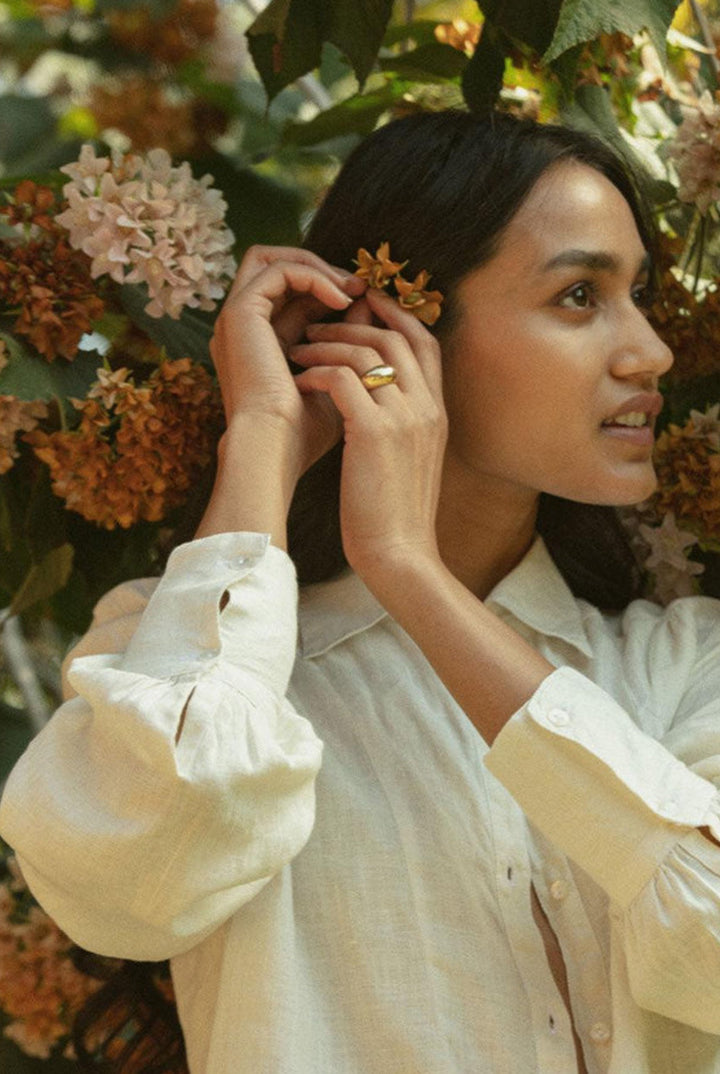 Summer Shirt in Off-white