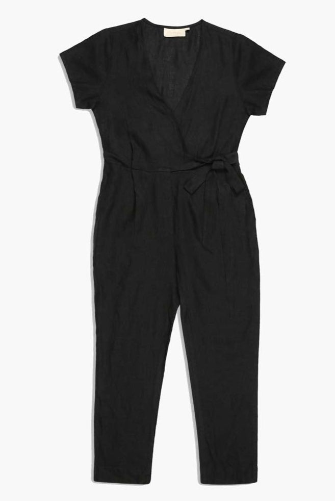 BlackCroppedWrapHempJumpsuit-1