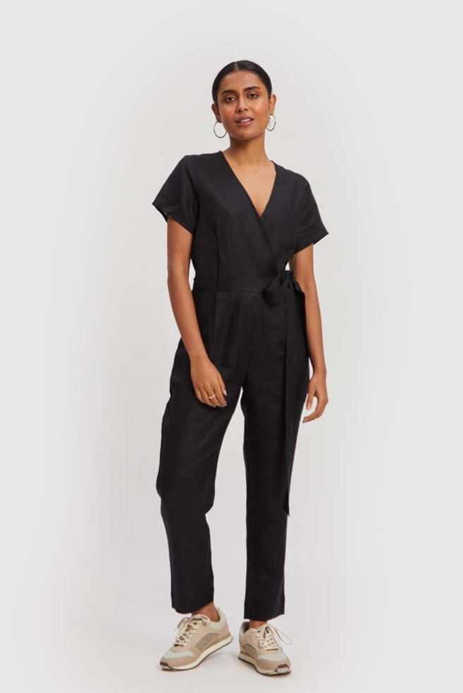 BlackCroppedWrapHempJumpsuit-2