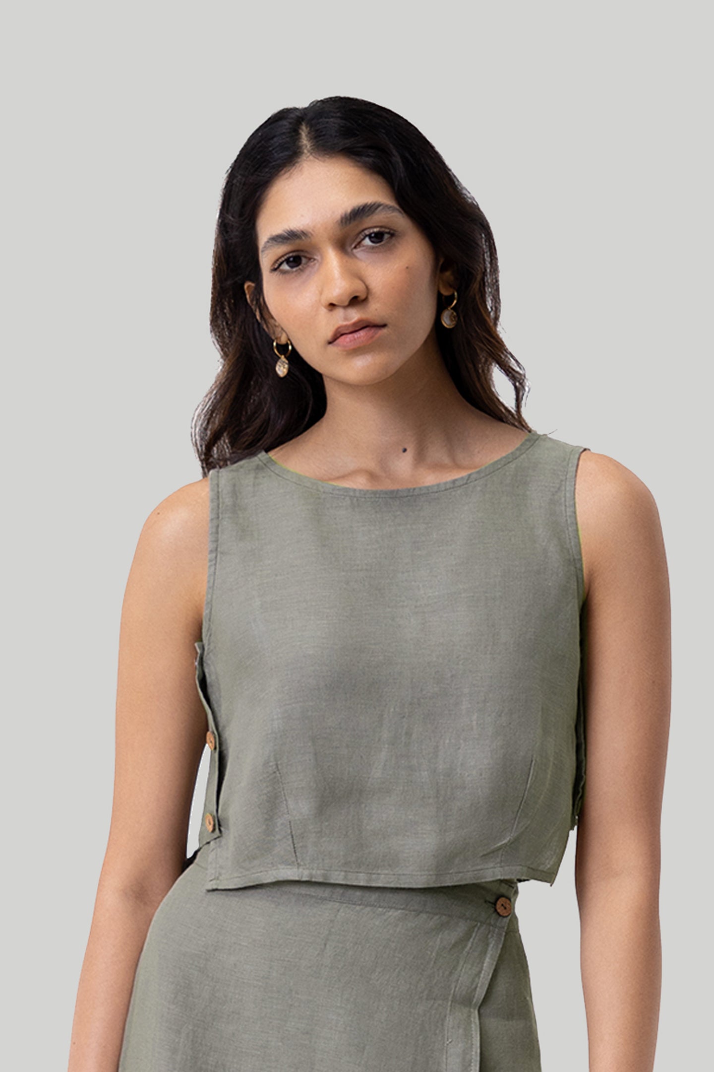 Boxy_Crop_Top_in_Dark_Green