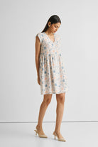 CapSleevedShortDress-1