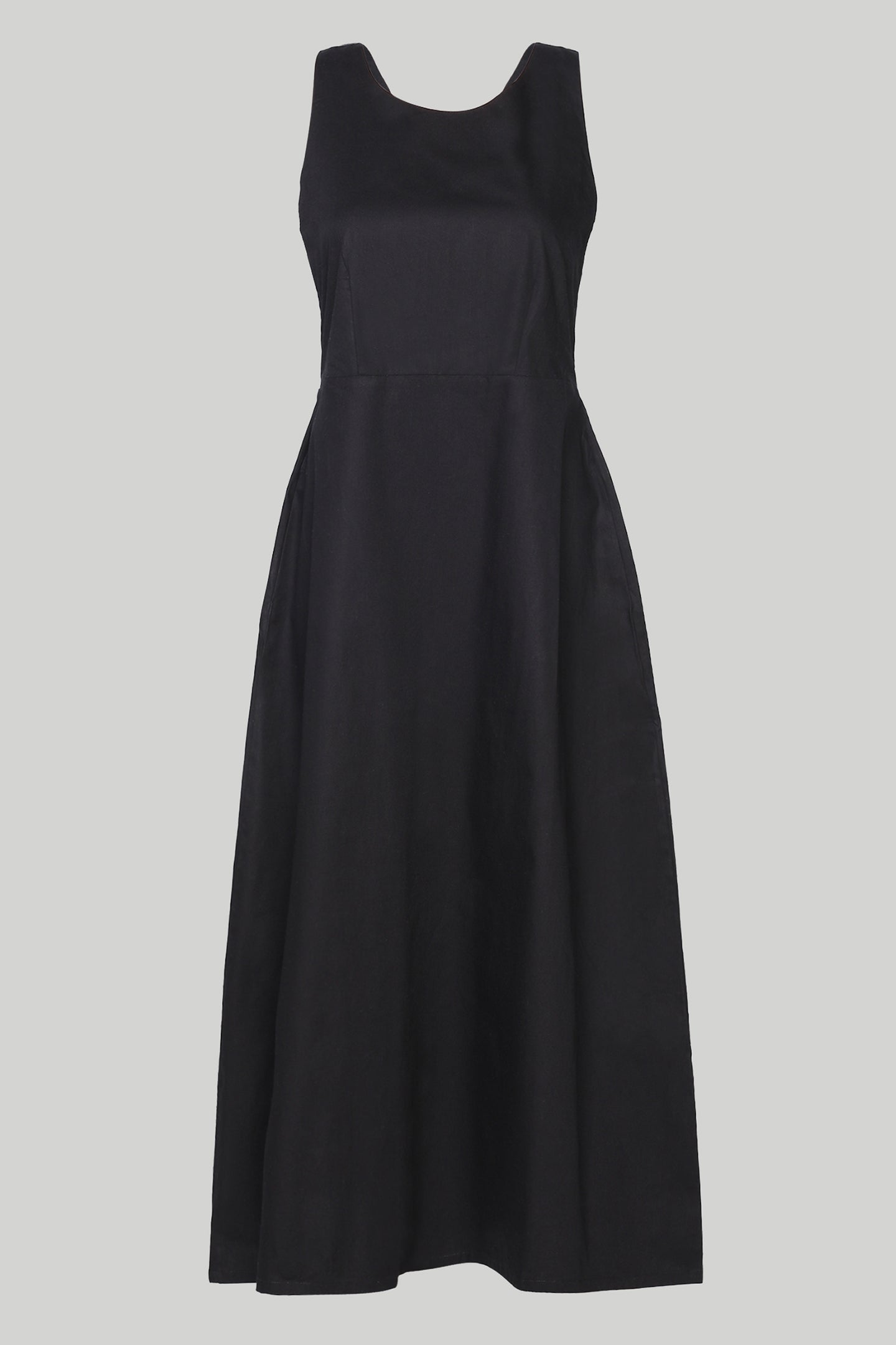 Cross-backMidiDress-Black-5