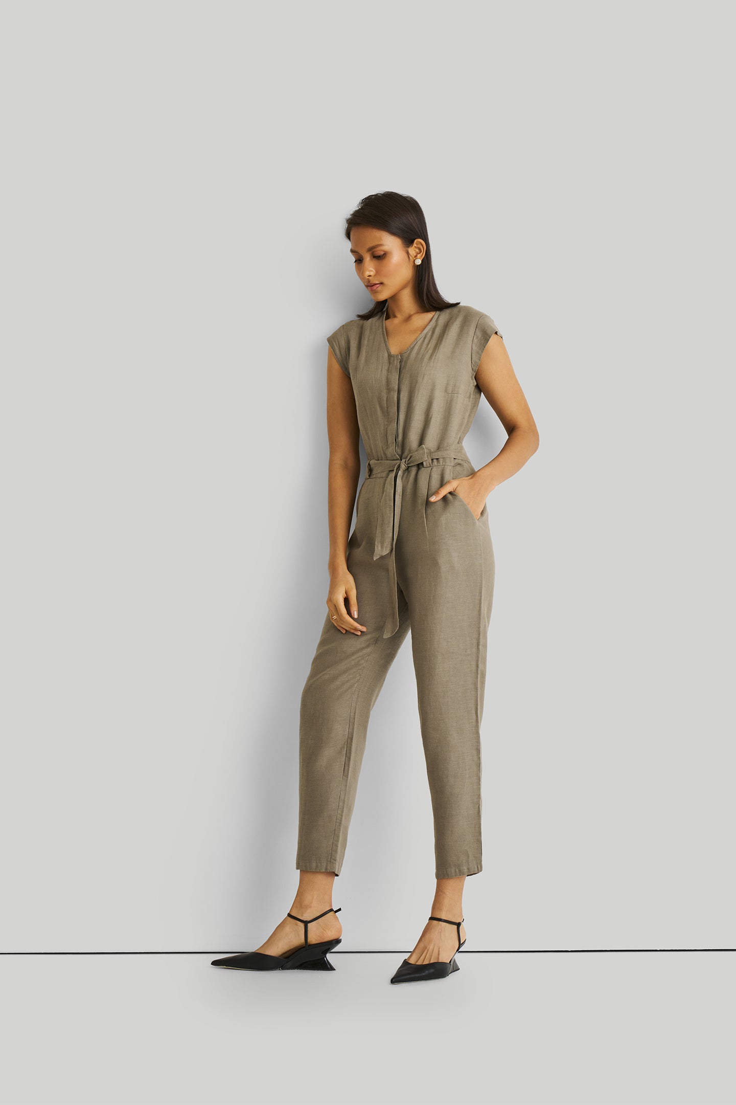 EveningChaiJumpsuitDarkGreen-4