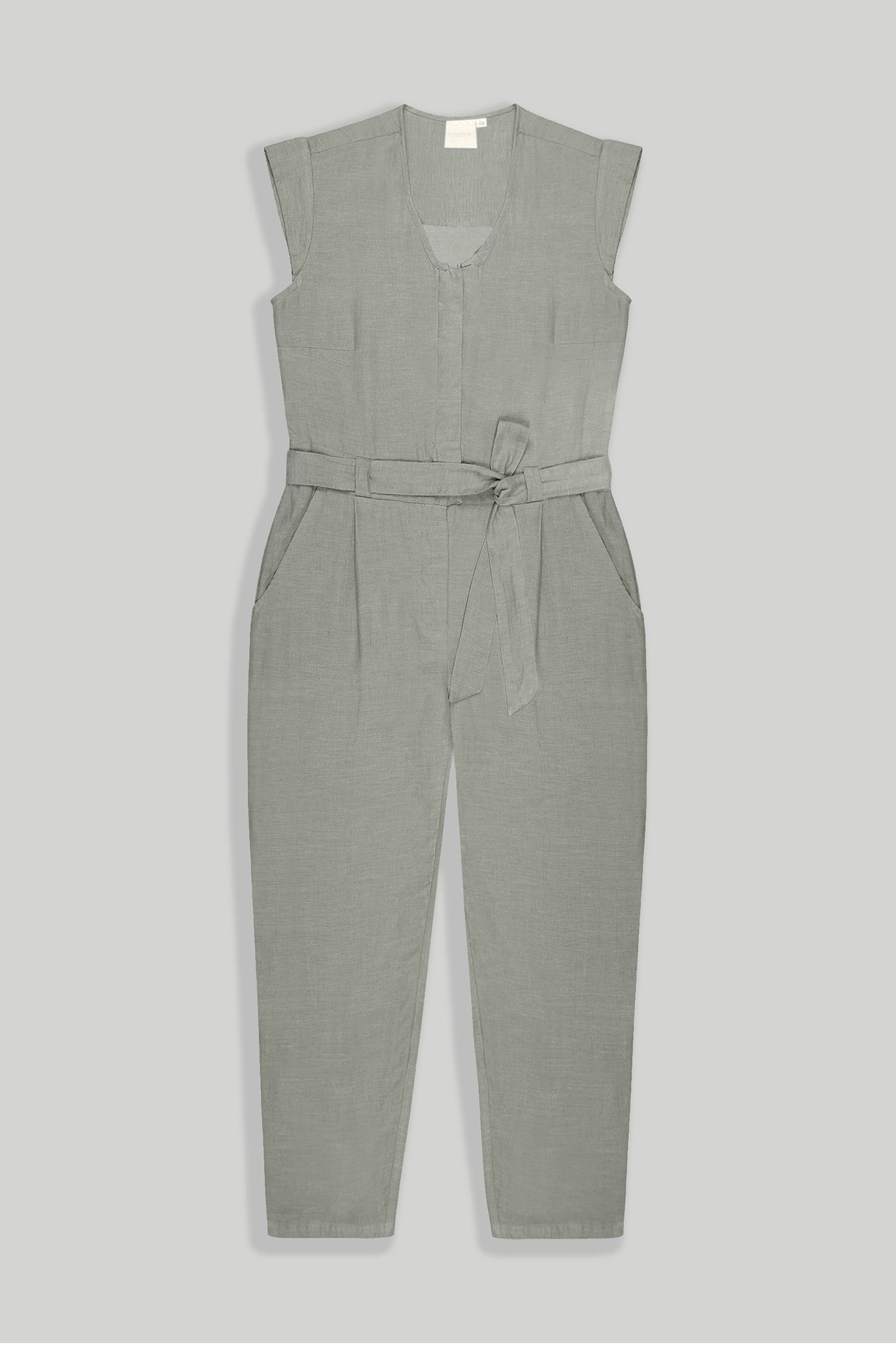 EveningChaiJumpsuitDarkGreen-9