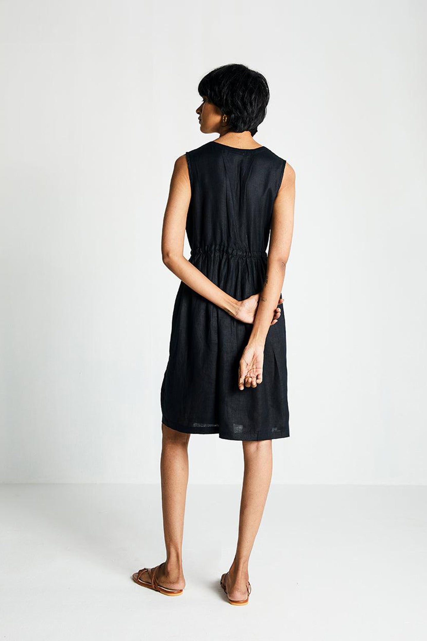 Pina Colada Season Dress in Black