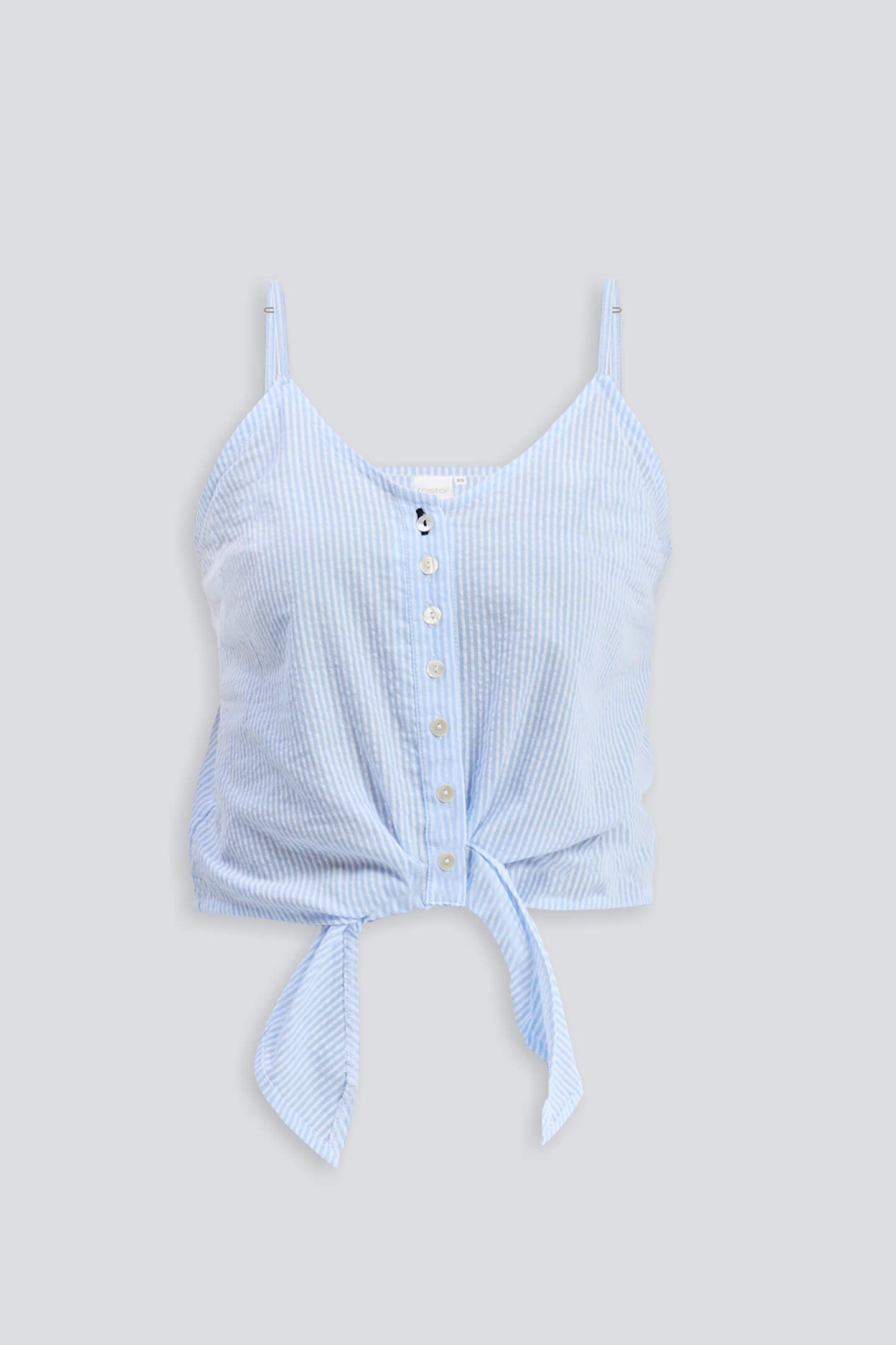 Pool Day Tan Lines in Classic Stripes Flat Lay