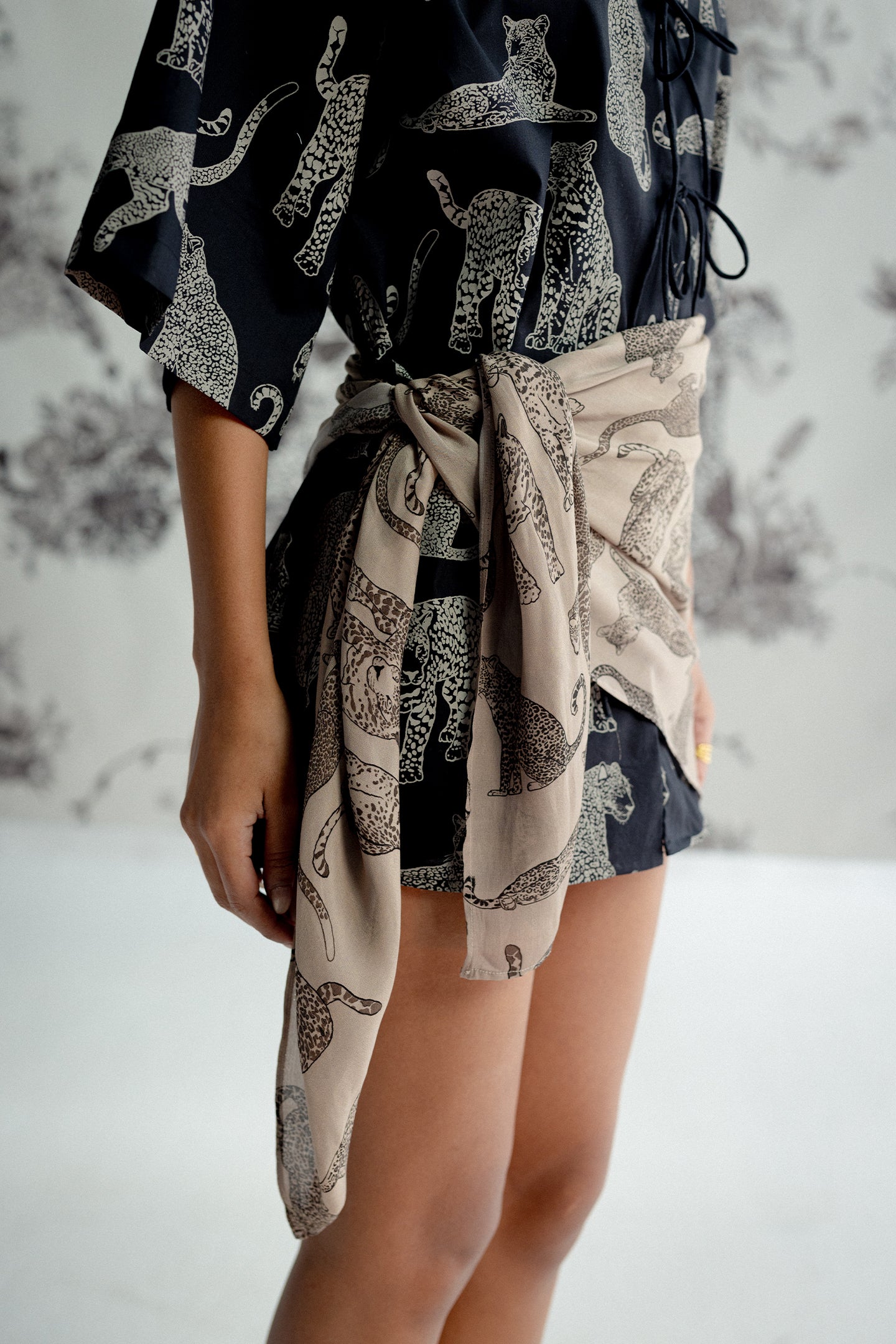 The Mara Scarf in Brown