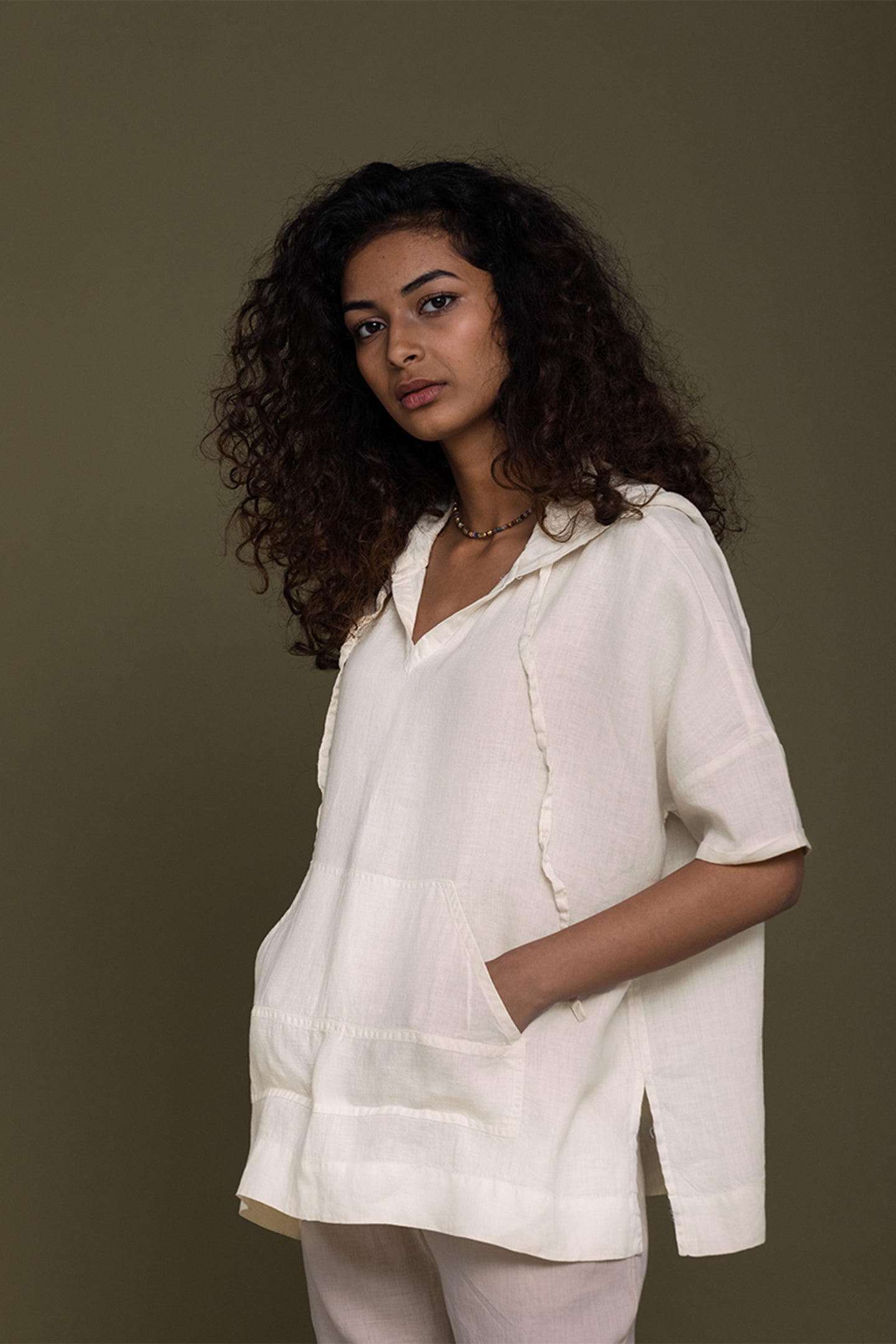 Reistor The Hemp Hoodie with a relaxed fit, front pocket, breathable hemp fabric, and versatile everyday style