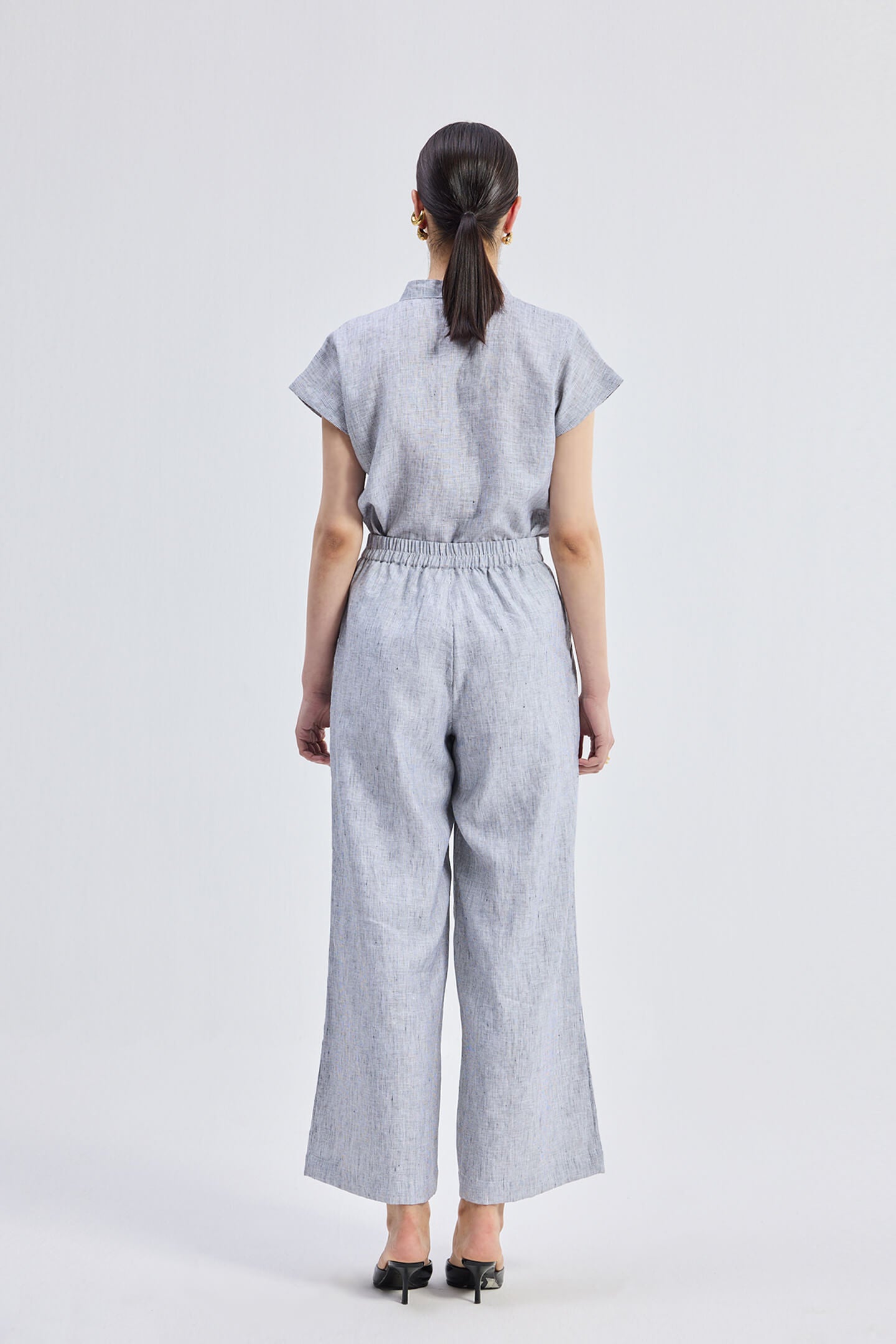 Wide Leg Linen Pants