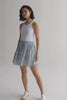 Drawstring Short Skirt in Blue Florals Moodshot Video