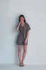 v-neck-drawstring-romper-in-dark-green-video-9